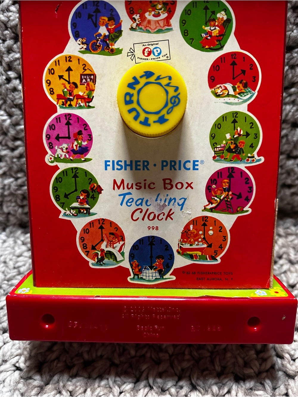 Fisher-Price Teaching Clock: Tested & Works - Picture 6 of 10